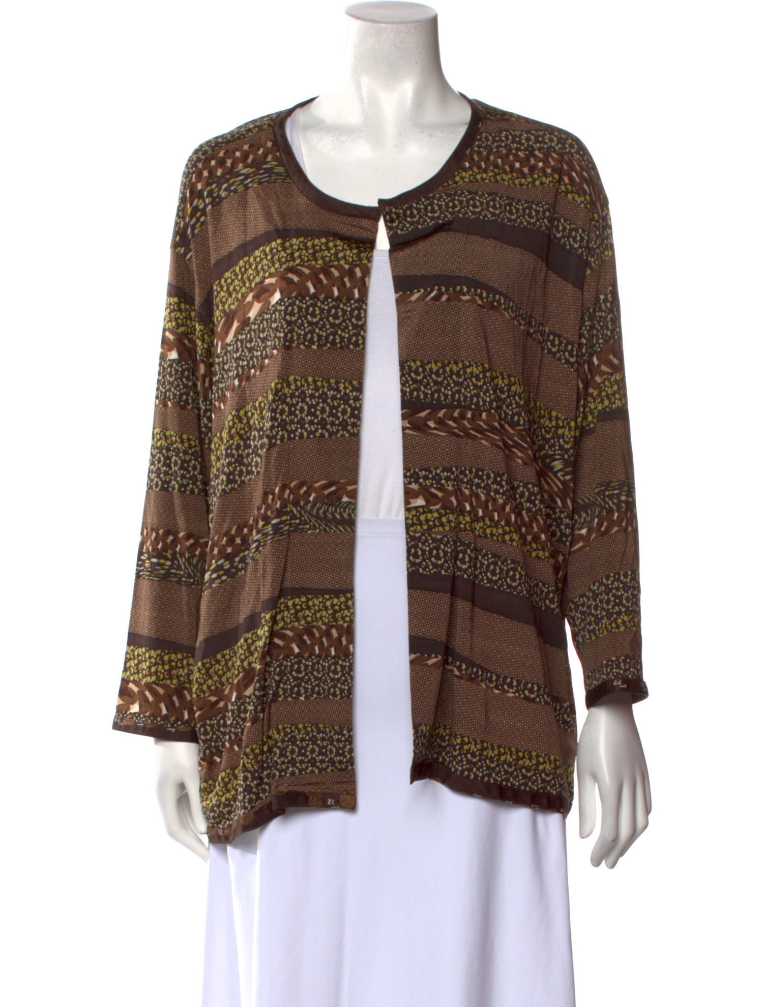 Koos Van Den Akker Vintage Late 1980's - Early 1990's Blouse